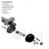 mâchoire de frein pour essieux knott type f200 / 200x50 / 20-2425 / f200et0 / 200x50 / 20-2425/10