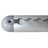 plastique de finition gris pour rail au aero