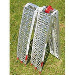 2 rampes aluminium planes 2.27 x 0.29 x 0.05 m 350 kg