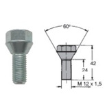 vis de roue taille 19 ø12 x 150 mm