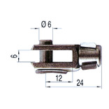 fourche 6x12 - m6 selon din 71752