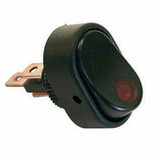 interrupteur à bascule led rouge
