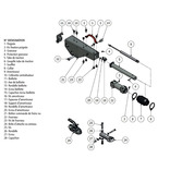 kit tube de traction pour tête khd25