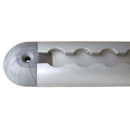 plastique de finition gris pour rail au aero
