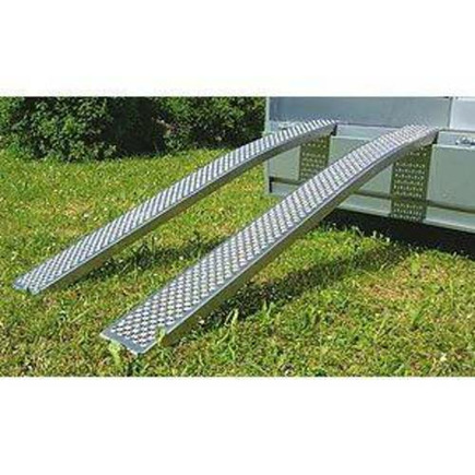 2 rampes aluminium 150 x 20 x 4 cm 400 kg