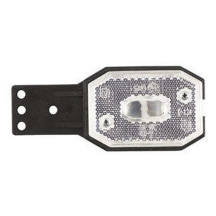 feu de position led blanc + catadioptre + câble 0.5 m