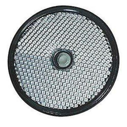 catadioptre rond d.60 blanc autocollant