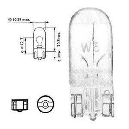 ampoule 5 w 12 v