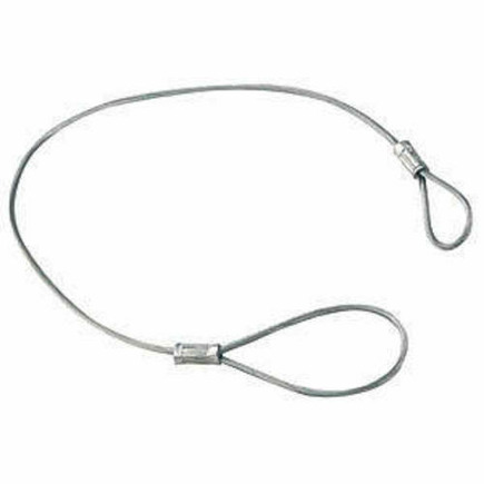 câble de rupture l.60 cm + grosse boucle pour rotule ø 50 mm