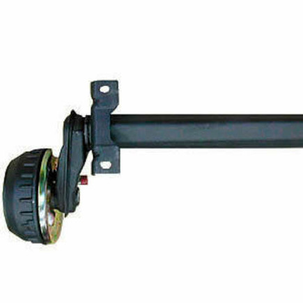 2 demi essieux à cartouche 1600 kg 5 trous entraxe 140