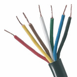 câble 1 conducteur 1 mm² noir